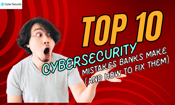 Top 10 Cybersecurity Mistakes Banks Make (And How to Fix Them)